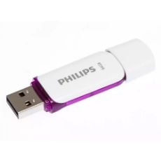 Εικόνα της Philips Snow 64GB USB 2.0 White/Magic Purple 2-Pack FM64FD70D/00
