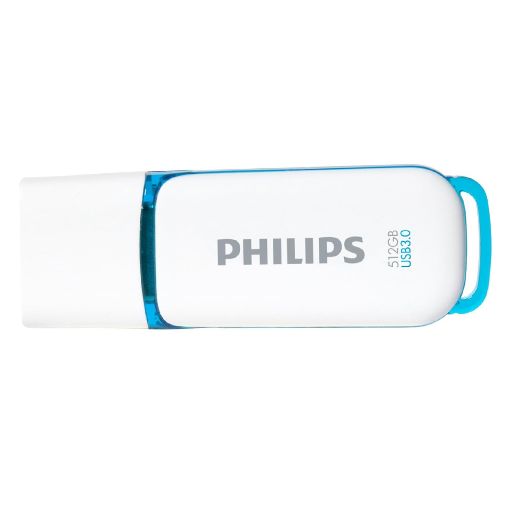 Εικόνα της Philips Snow 512GB USB 3.0 White/Spring Green FM51FD75B/00