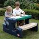 Εικόνα της Little Tikes - Τραπεζάκι Easy Store Jr Play Blue/Green 174063E3