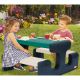 Εικόνα της Little Tikes - Τραπεζάκι Easy Store Jr Play Blue/Green 174063E3