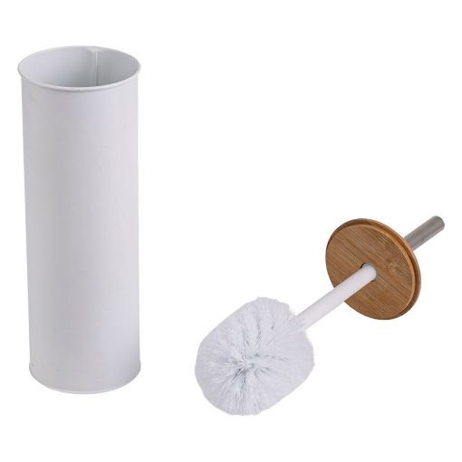 Εικόνα της Πιγκάλ Estia Bamboo Essentials Μεταλλικό Λευκό 02-12755