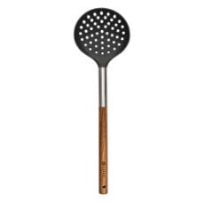 Εικόνα της Κουτάλα Τρυπητή Estia Stone PBT 34cm με Ξύλινη Λαβή 01-2633
