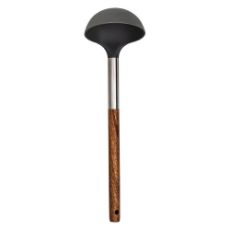 Εικόνα της Κουτάλα Βαθιά Estia Stone PBT 30cm με Ξύλινη Λαβή 01-2626