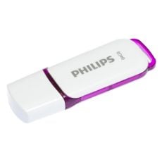 Εικόνα της Philips Snow 64GB USB 2.0 White/Magic Purple FM64FD70B/00