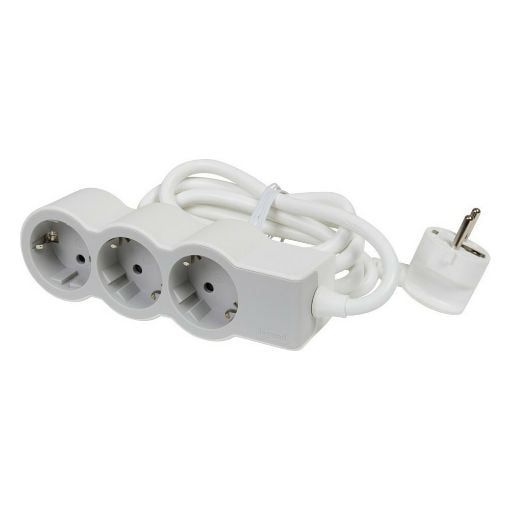 Εικόνα της Πολύπριζο Legrand 3 Θέσεων 5m White/Grey 694567