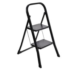 Εικόνα της Σκαλοσκαμπό Estia Neo Black με 2 Σκαλιά 46x55x81 cm 04-14704