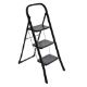 Εικόνα της Σκαλοσκαμπό Estia Neo Black με 3 Σκαλιά 46x71x105 cm 04-14711