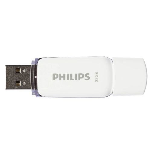 Εικόνα της Philips Snow 32GB USB 2.0 White/Shadow Grey 3-Pack FM32FD70E/00