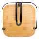 Εικόνα της Χαρτοπετσετοθήκη Estia Bamboo Essentials Τετράγωνη Μεταλλική 01-13202