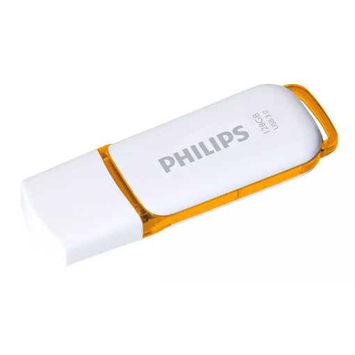Εικόνα της Philips Snow 128GB USB 3.0 White/Sunrise Orange FM12FD75B/00
