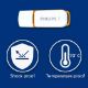 Εικόνα της Philips Snow 128GB USB 2.0 White/Sunrise Orange FM12FD70B/00