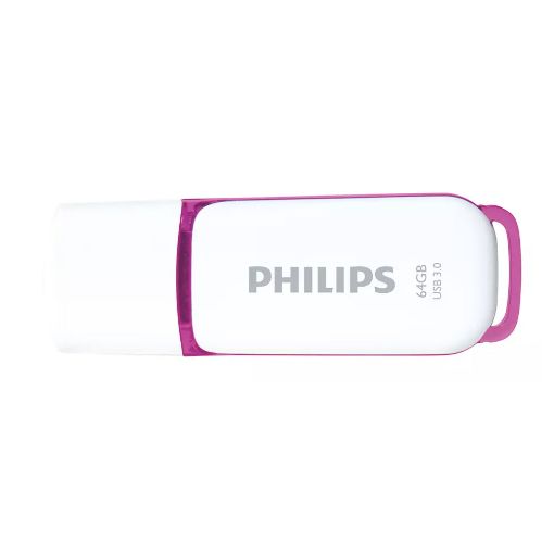 Εικόνα της Philips Snow 64GB USB 3.0 White/Magic Purple FM64FD75B/00