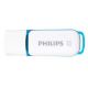 Εικόνα της Philips Snow 16GB USB 3.0 White/Ocean Blue FM16FD75B/00