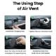 Εικόνα της Ugreen CD345 Magnetic Car Holder Qi Wireless Charging Black 25925