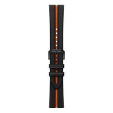 Εικόνα της Xiaomi Watch Leather Strap Black/Orange BHR7213GL