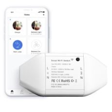 Εικόνα της DIY Smart Ενδιάμεσος Διακόπτης Meross WiFi HomeKit White MSS710HK-UN