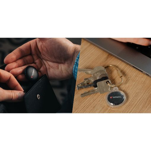 Εικόνα της Smart Device Tracker Verbatim My Finder Coin Bluetooth Black 32133