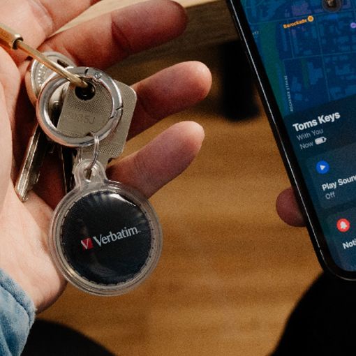 Εικόνα της Smart Device Tracker Verbatim My Finder Coin Bluetooth Black 32133