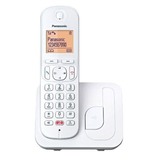 Εικόνα της Ασύρματο Τηλέφωνο Panasonic KX-TGC250GRW White