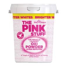 Εικόνα της Καθαριστικό Λεκέδων Ρούχων The Pink Stuff The Miracle Laundry Oxi Powder Stain Remover για Λευκά 1Kg