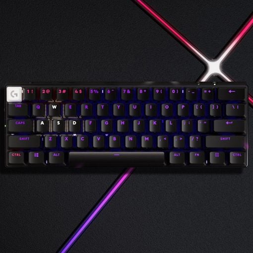 Εικόνα της Πληκτρολόγιο Logitech G PRO X 60 LightSpeed Optical Tactile Switches (US) Black 920-011911