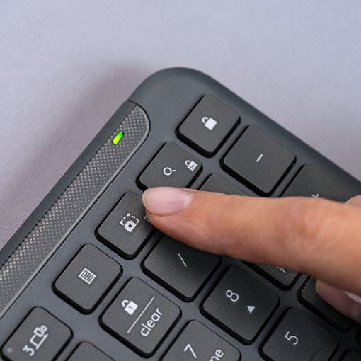 Εικόνα της Πληκτρολόγιο Logitech K950 Signature Slim Wireless (US) Graphite 920-012465