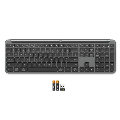 Εικόνα της Πληκτρολόγιο Logitech K950 Signature Slim Wireless (US) Graphite 920-012465