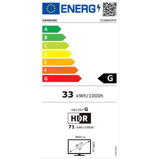 Εικόνα της Οθόνη Samsung ViewFinity S8 LS32B800PXPXEN 32" IPS UHD VESA DisplayHDR 600