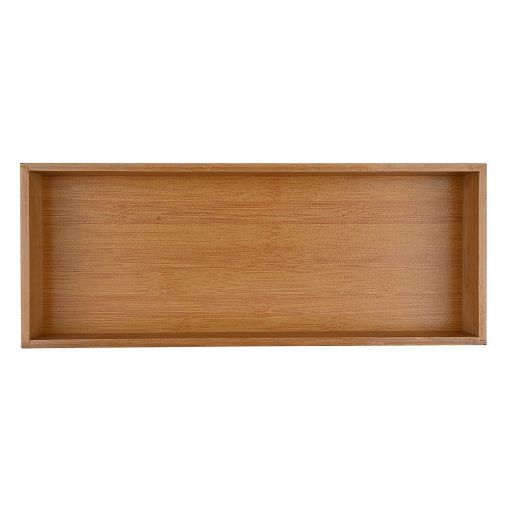 Εικόνα της Κουτί Οργάνωσης Συρταριού Estia Bamboo Essentials 15x38x7 cm 03-17569
