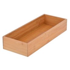 Εικόνα της Κουτί Οργάνωσης Συρταριού Estia Bamboo Essentials 15x38x7 cm 03-17569