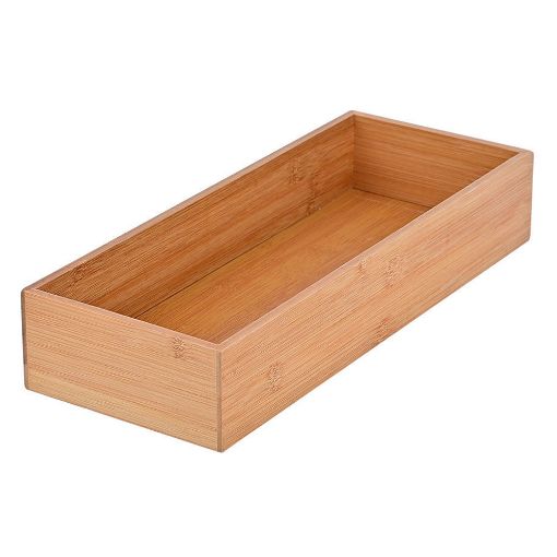 Εικόνα της Κουτί Οργάνωσης Συρταριού Estia Bamboo Essentials 15x38x7 cm 03-17569