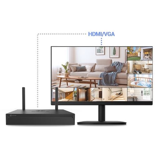 Εικόνα της Καταγραφικό Ezviz X5S High Performance NVR Wireless CS-X5S-R100-8W
