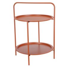Εικόνα της Τραπέζι Ambiance Bοηθητικό Μεταλλικό 50x66 cm Terra X99001430