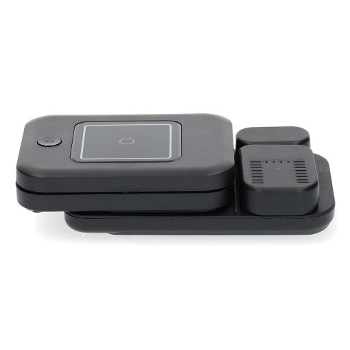 Εικόνα της Φορτιστής Nedis 3-in-1 Wireless Charging 15W Black WDCHAQ15W110BK