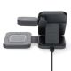 Εικόνα της Φορτιστής Nedis 3-in-1 Wireless Charging 15W Black WDCHAQ15W110BK