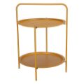 Εικόνα της Τραπέζι Ambiance Bοηθητικό Μεταλλικό 50x66 cm Mustard Yellow X99001530