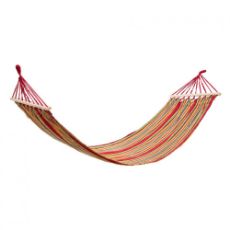 Εικόνα της Αιώρα Heinner με ξύλο 200x80 cm Κόκκινο/Κίτρινο YGH044