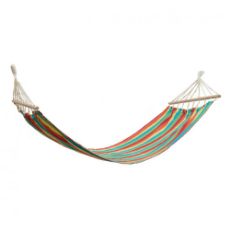 Εικόνα της Αιώρα Heinner με ξύλο 200x80 cm Μπλε/Κόκκινο YGH055
