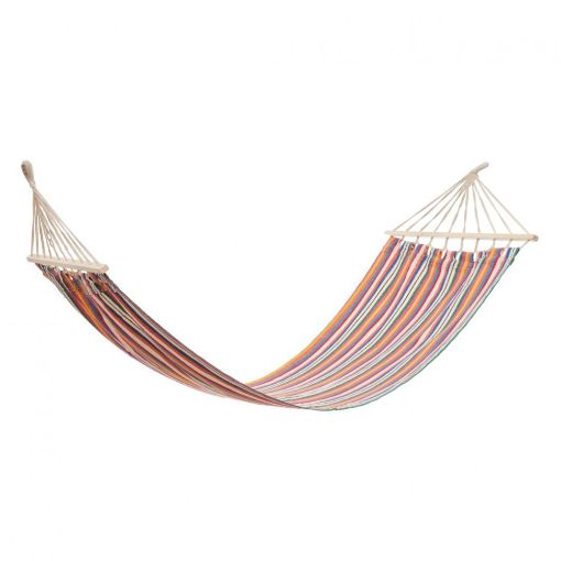 Εικόνα της Αιώρα Heinner με ξύλο 200x80 cm Πορτοκαλί/Λευκό YGH048
