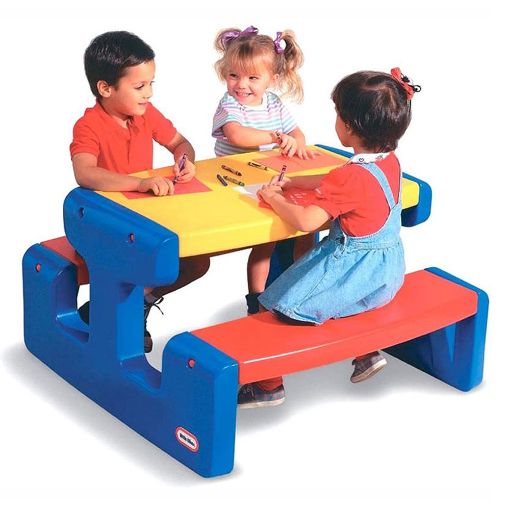 Εικόνα της Little Tikes - Μεγάλο Τραπέζι Pic-Nic Κόκκινο 466800060