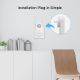 Εικόνα της Ezviz CH1 Smart Wi-Fi Chime for Battery-Powered Video Doorbells (EP3x Pro) White