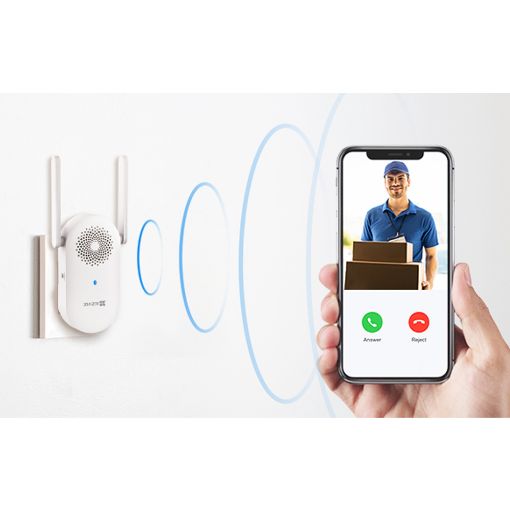 Εικόνα της Ezviz CH1 Smart Wi-Fi Chime for Battery-Powered Video Doorbells (EP3x Pro) White