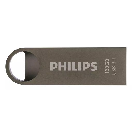 Εικόνα της Philips Moon 128GB USB 3.1 Space Grey FM12FD165B/00