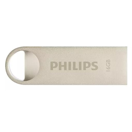 Εικόνα της Philips Moon 16GB USB 2.0 Vintage Silver FM16FD160B/00