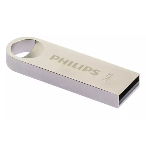 Εικόνα της Philips Moon 16GB USB 2.0 Vintage Silver FM16FD160B/00