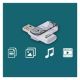 Εικόνα της Philips Vivid 32GB USB 3.0 White/Shadow Grey FM32FD00B/00