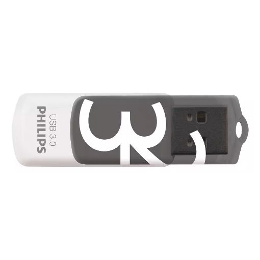 Εικόνα της Philips Vivid 32GB USB 3.0 White/Shadow Grey FM32FD00B/00