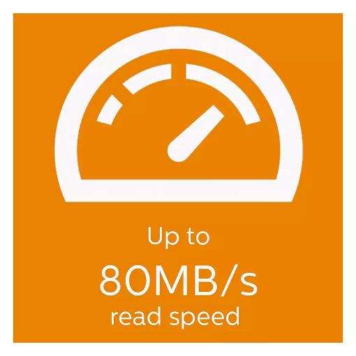 Εικόνα της Κάρτα Μνήμης SDXC Philips Ultra Speed 128GB Class 10 U1 V10 FM12SD55B/00