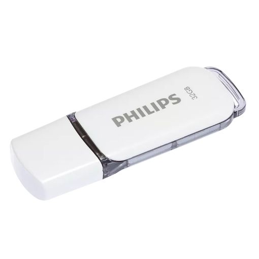 Εικόνα της Philips Snow 32GB USB 2.0 White/Shadow Grey FM32FD70B/00