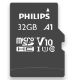 Εικόνα της Κάρτα Μνήμης MicroSDHC Philips Ultra Speed 32GB Class 10 UHS-I U1 V10 + Adapter FM32MP45B/00